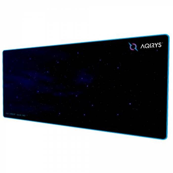 Mouse Pad AQIRYS Parsec Extra Large, Black-Blue