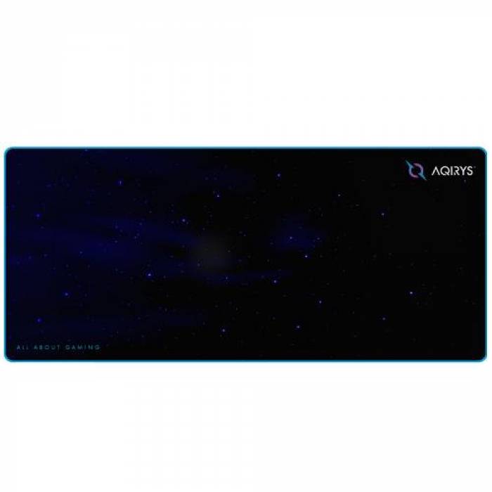 Mouse Pad AQIRYS Parsec Extra Large, Black-Blue