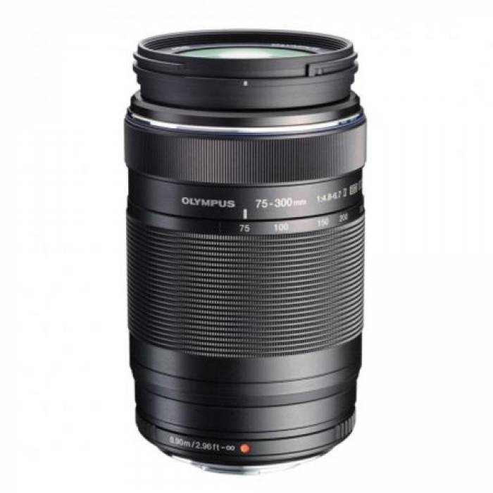 Obiectiv Olympus Mirrorless ED II MFT 75-300mm F4.8-6.7, Black