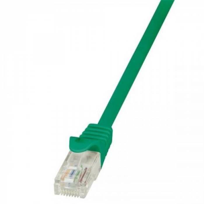 Patch cord Logilink CP1085U, UTP, Cat.5e, 7.5 m, Green