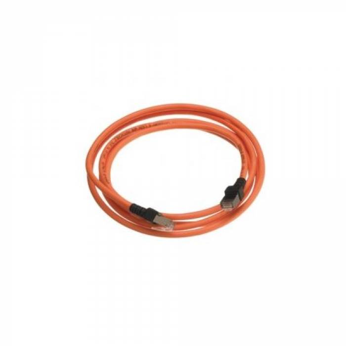 Patch Cord Nexans N116.P1A050OK, Cat 6, Neecranat, 5m, Orange