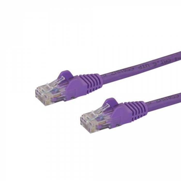 Patch Cord Startech 45PAT10MPL, Cat5e, UTP, 10m, Purple