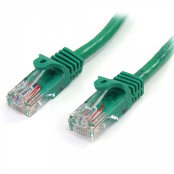 Patch Cord Startech 45PAT5MGN, Cat5e, UTP, 5m, Green