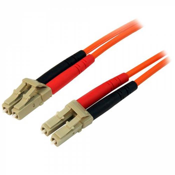 Patch Cord Startech 50FIBLCLC3, LC-LC, 3m, Orange