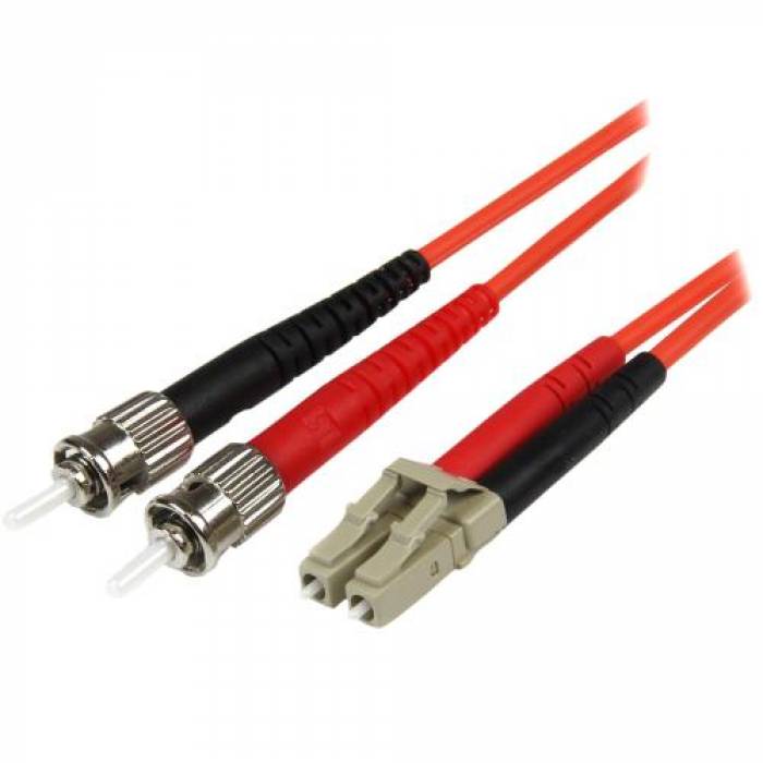 Patch Cord Startech 50FIBLCST5, LC-ST, 5m