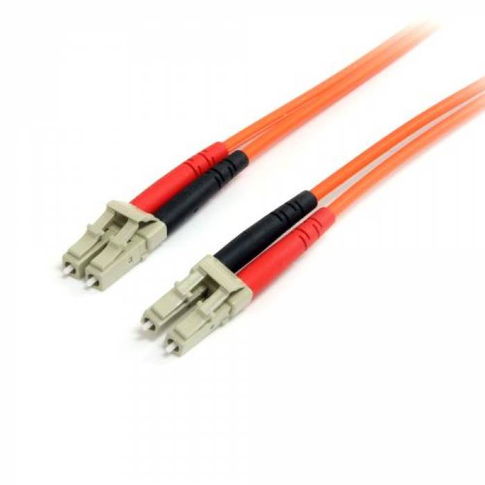 Patch Cord Startech FIBLCLC1, LC-LC, 1m, Orange