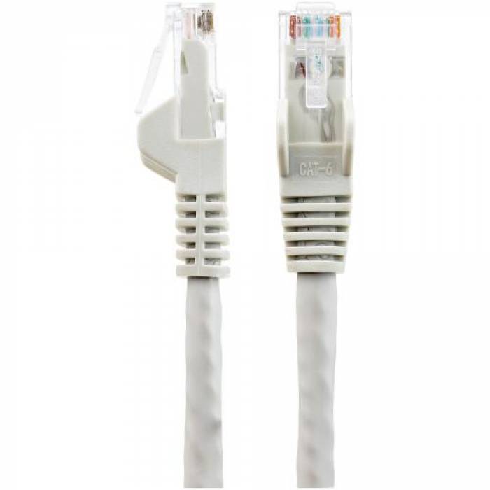 Patch Cord Startech N6LPATCH7MGR, Cat6, U/UTP, 7m, White