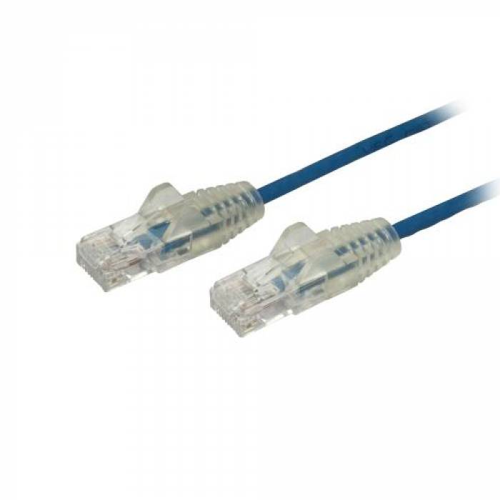 Patch Cord Startech N6PAT100CMBLS, CAT6, UTP, 1m, Blue