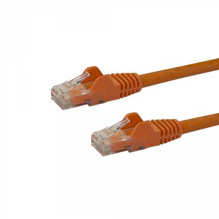 Patch Cord Startech N6PATC7MOR, Cat6, UTP, 7m, Orange