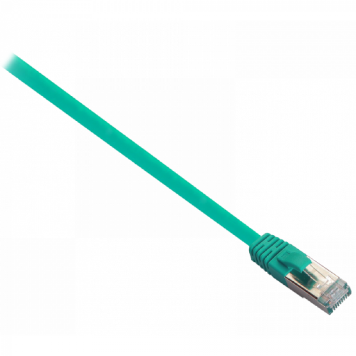 Patch Cord V7 V7CAT6STP-01M-GRN-1E, Cat6, STP, 1m, Green