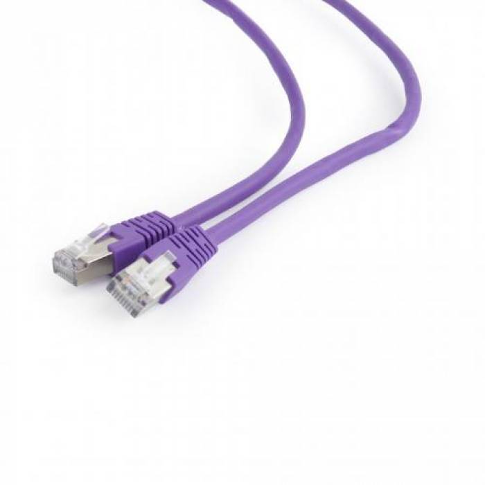 Patchcord Gembird, FTP, Cat. 6, 2m, Purple