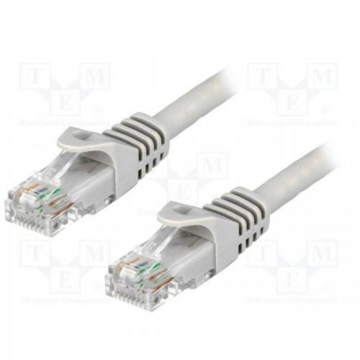 Patchcord LOGILINK, Cat.6 F/UTP EconLine, 5m, grey