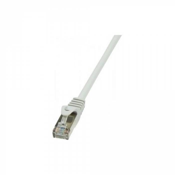 Patchcord Logilink, Cat5e, F/UTP, 10m, Grey