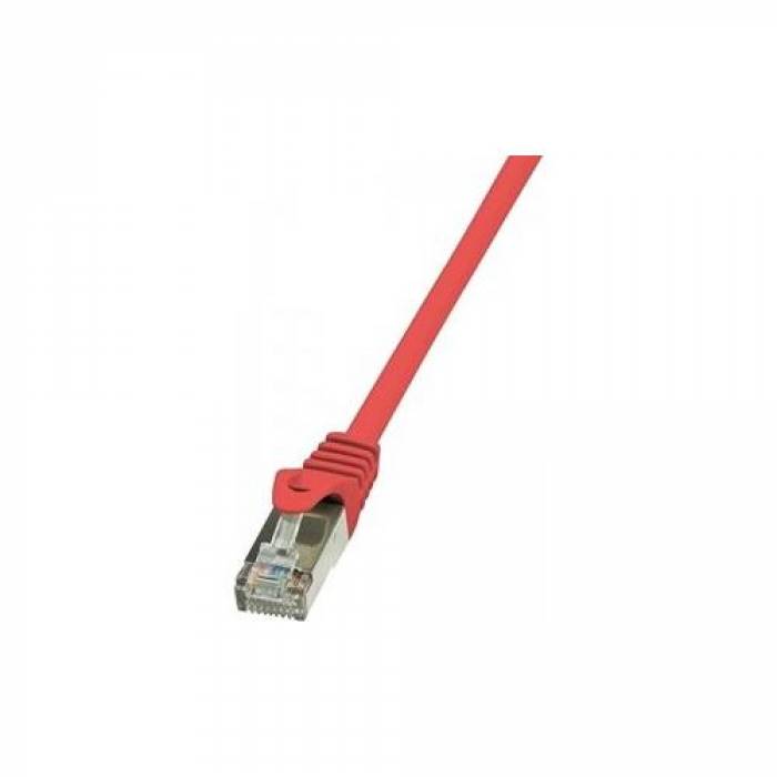 Patchcord Logilink, Cat5e, F/UTP, 3m, Red