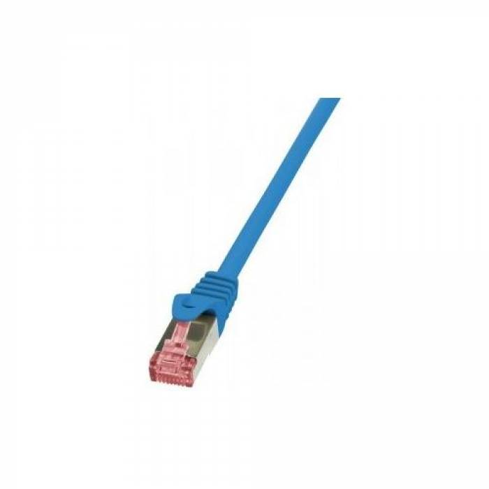 Patchcord Logilink, Cat6, S/FTP, 10m, Blue