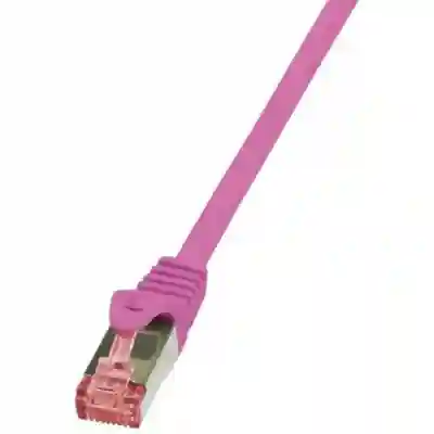 Patchcord Logilink, Cat6, S/FTP, 2m, Pink