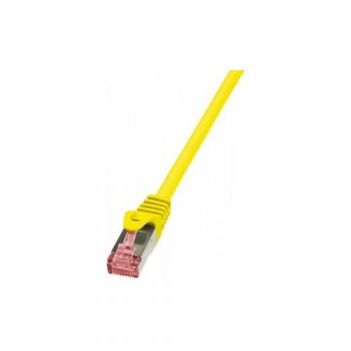 Patchcord Logilink, Cat6, S/FTP, 2m, Yellow