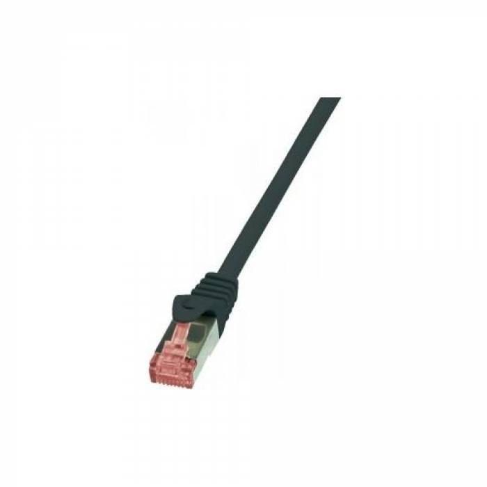 Patchcord Logilink, Cat6, S/FTP, 5m, Black