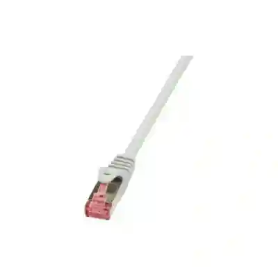 Patchcord Logilink, Cat6, S/FTP, 7.5m, Grey