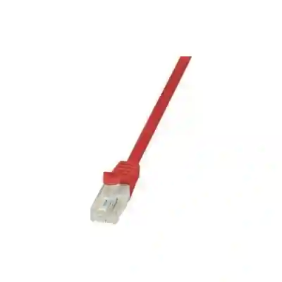 Patchcord Logilink, Cat6, U/UTP, 7.5m, Red