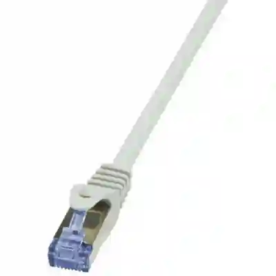 Patchcord Logilink, Cat6A, S/FTP, 2m, Grey