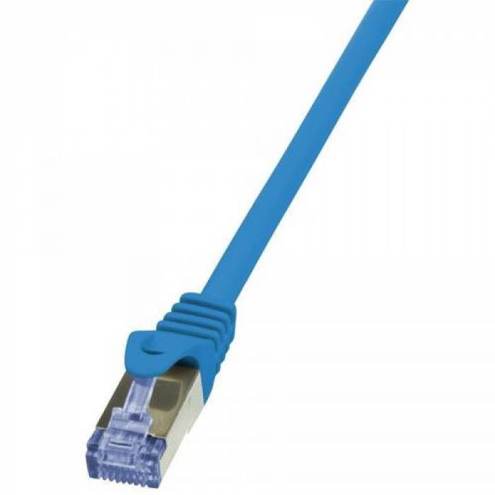 Patchcord Logilink, Cat6A, S/FTP, 3m, Blue