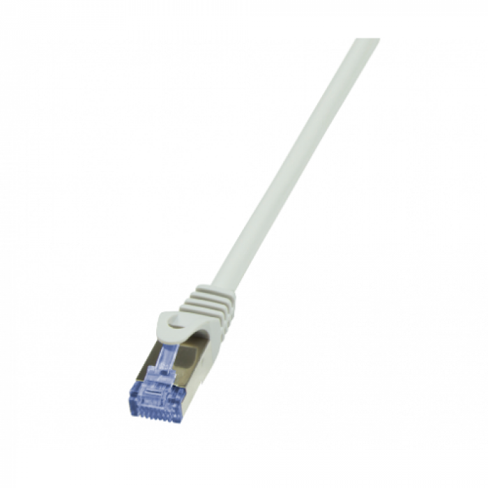 Patchcord Logilink CQ4062S, S/FTP, Cat6a, 3m, White