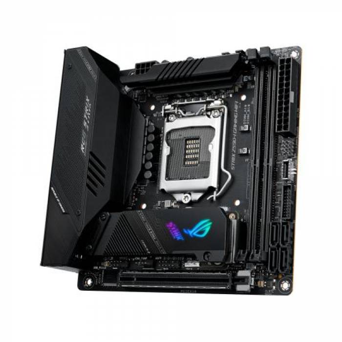 Placa de baza ASUS ROG STRIX Z590-I GAMING WIFI, Intel Z590, Socket 1200, mITX