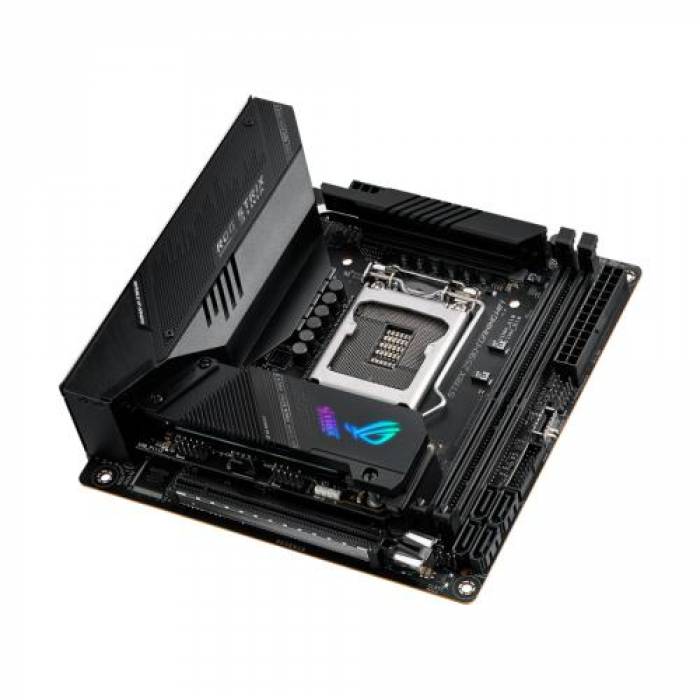 Placa de baza ASUS ROG STRIX Z590-I GAMING WIFI, Intel Z590, Socket 1200, mITX