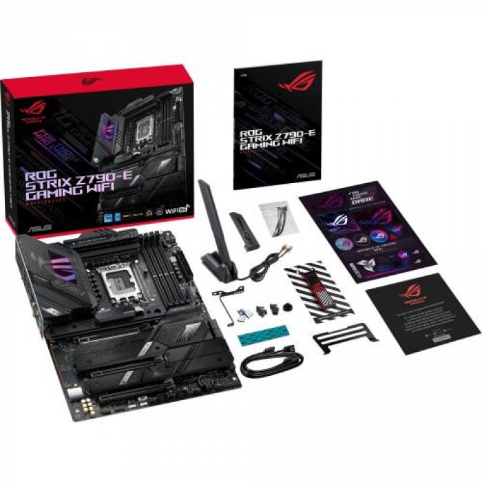 Placa de baza ASUS ROG STRIX Z790-E GAMING WIFI, Intel Z790, Socket 1700, ATX