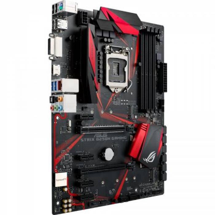 Placa de baza Asus STRIX B250H GAMING, Intel B250, socket 1151, ATX