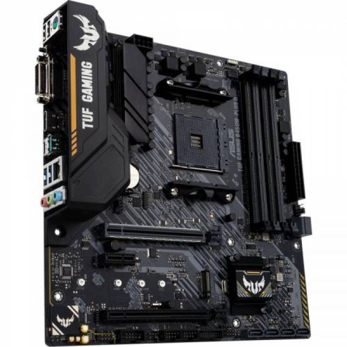 Placa de baza ASUS TUF GAMING B450M-PLUS II, AMD B450, Socket AM4, mATX