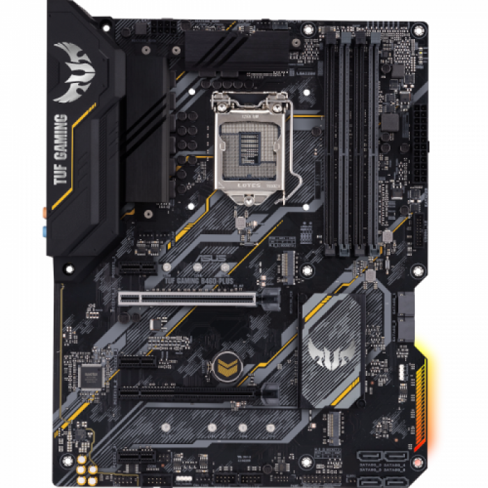 Placa de baza ASUS TUF GAMING B460-PLUS, Intel B460, socket 1200, ATX