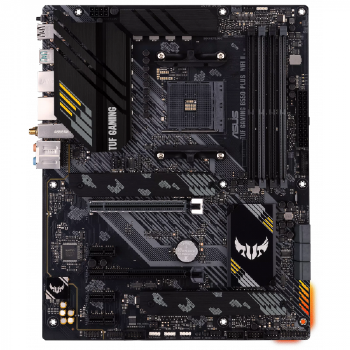 Placa de baza ASUS TUF GAMING B550-PLUS WIFI II, AMD B550, Socket AM4, ATX