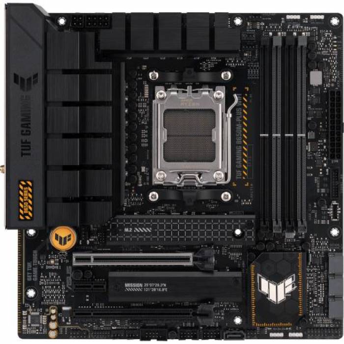 Placa de baza ASUS TUF GAMING B650M-PLUS WIFI, AMD B650, socket AM5, mATX