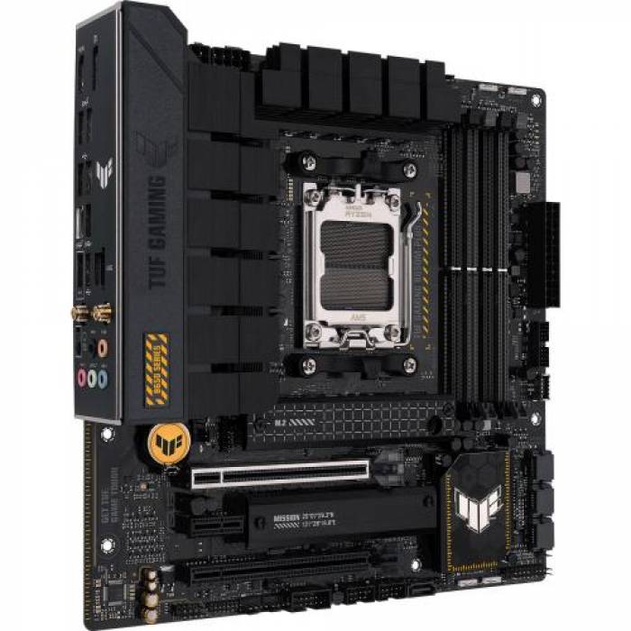 Placa de baza ASUS TUF GAMING B650M-PLUS WIFI, AMD B650, socket AM5, mATX