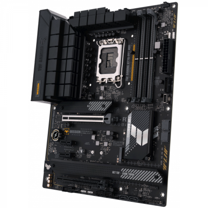 Placa de baza ASUS TUF GAMING H770-PRO WIFI, Intel H770, Socket 1700, ATX