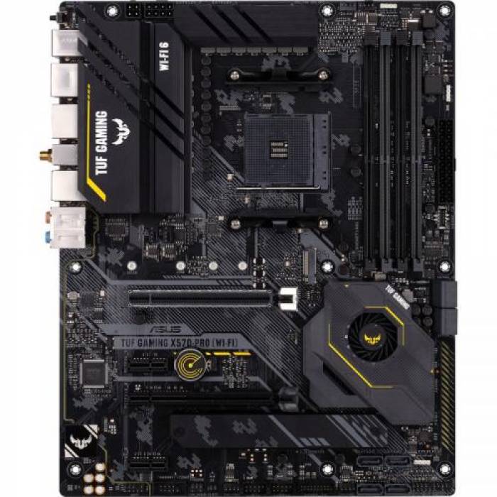 Placa de baza ASUS TUF GAMING X570-PRO (WI-FI), AMD X570, Socket AM4, ATX