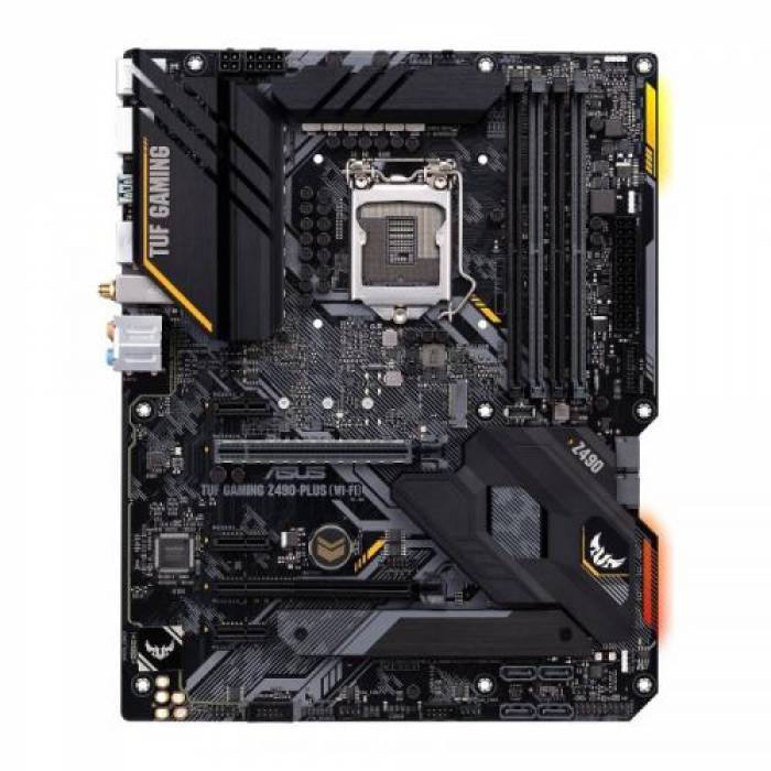 Placa de baza ASUS TUF GAMING Z490-PLUS (WI-FI), Intel Z490, socket 1200, ATX