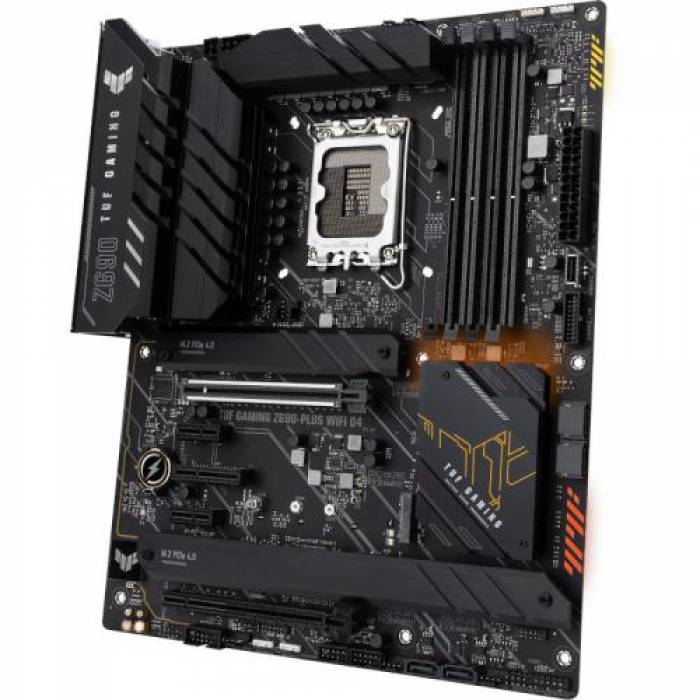 Placa de baza ASUS TUF GAMING Z690-PLUS WIFI D4, Intel Z690, socket 1700, ATX