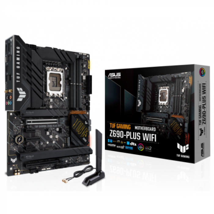 Placa de baza ASUS TUF GAMING Z690-PLUS WIFI, Intel Z690, socket 1700, ATX