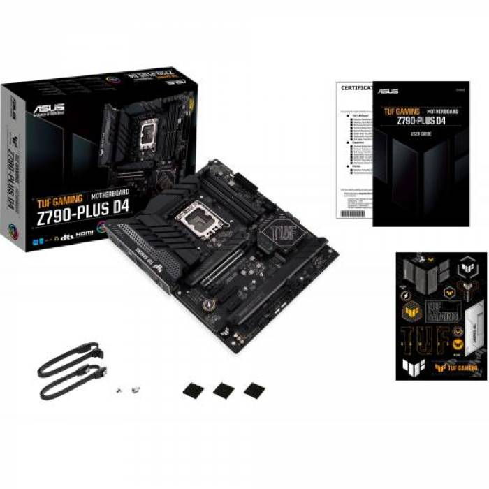 Placa de baza ASUS TUF GAMING Z790-PLUS D4, Intel Z790, Socket 1700, ATX