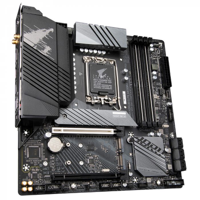 Placa de baza GIGABYTE Z690 AORUS ELITE AX DDR4, Intel Z690, socket 1700, mATX