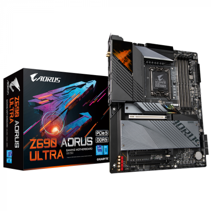 Placa de baza GIGABYTE Z690 AORUS ULTRA, Intel Z690, socket 1700, ATX