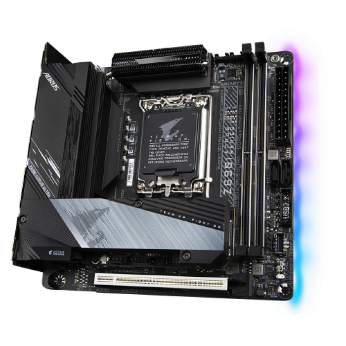 Placa de baza GIGABYTE Z690I AORUS ULTRA, Intel Z690, socket 1700, mITX