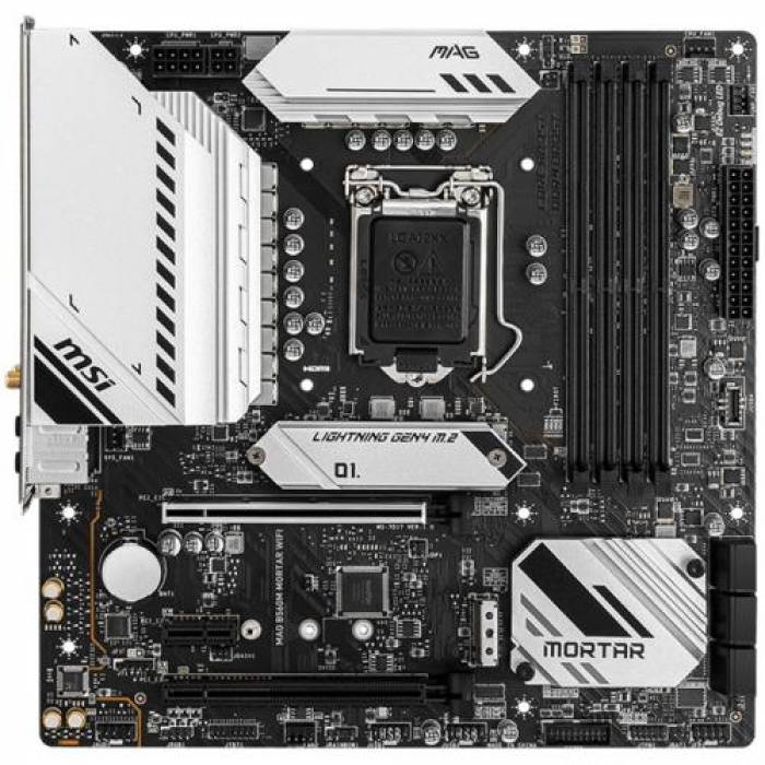 Placa de baza MSI B560M MORTAR WIFI, Intel B560, socket 1200, mATX