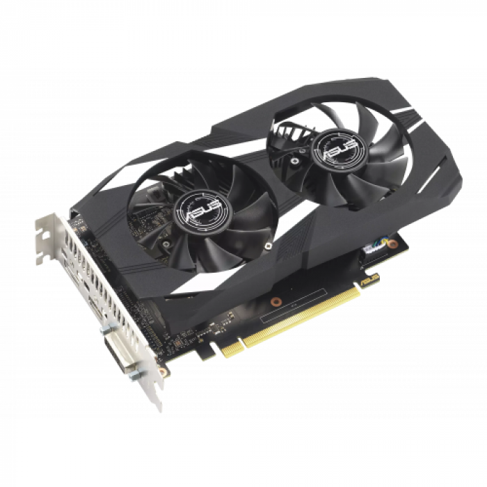 Placa video Asus nVidia GeForce GTX 1630 DUAL 4GB, GDDR6, 64bit