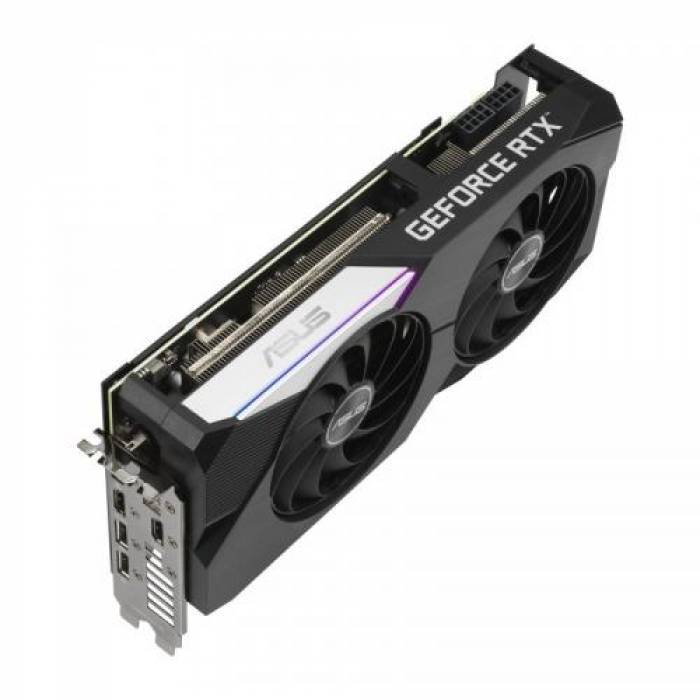 Placa video ASUS nVidia GeForce RTX 3070 DUAL 8GB, GDDR6, 256bit