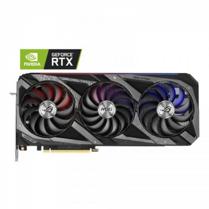 Placa video ASUS nVidia GeForce RTX 3070 ROG STRIX OC 8GB, GDDR6, 256bit