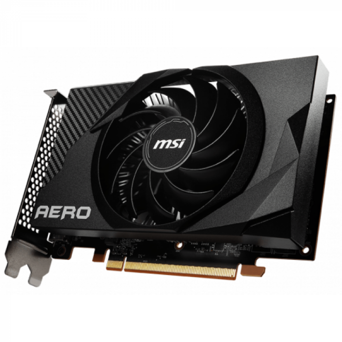 Placa video MSI AMD Radeon RX 6400 AERO ITX 4GB, GDDR6, 64bit